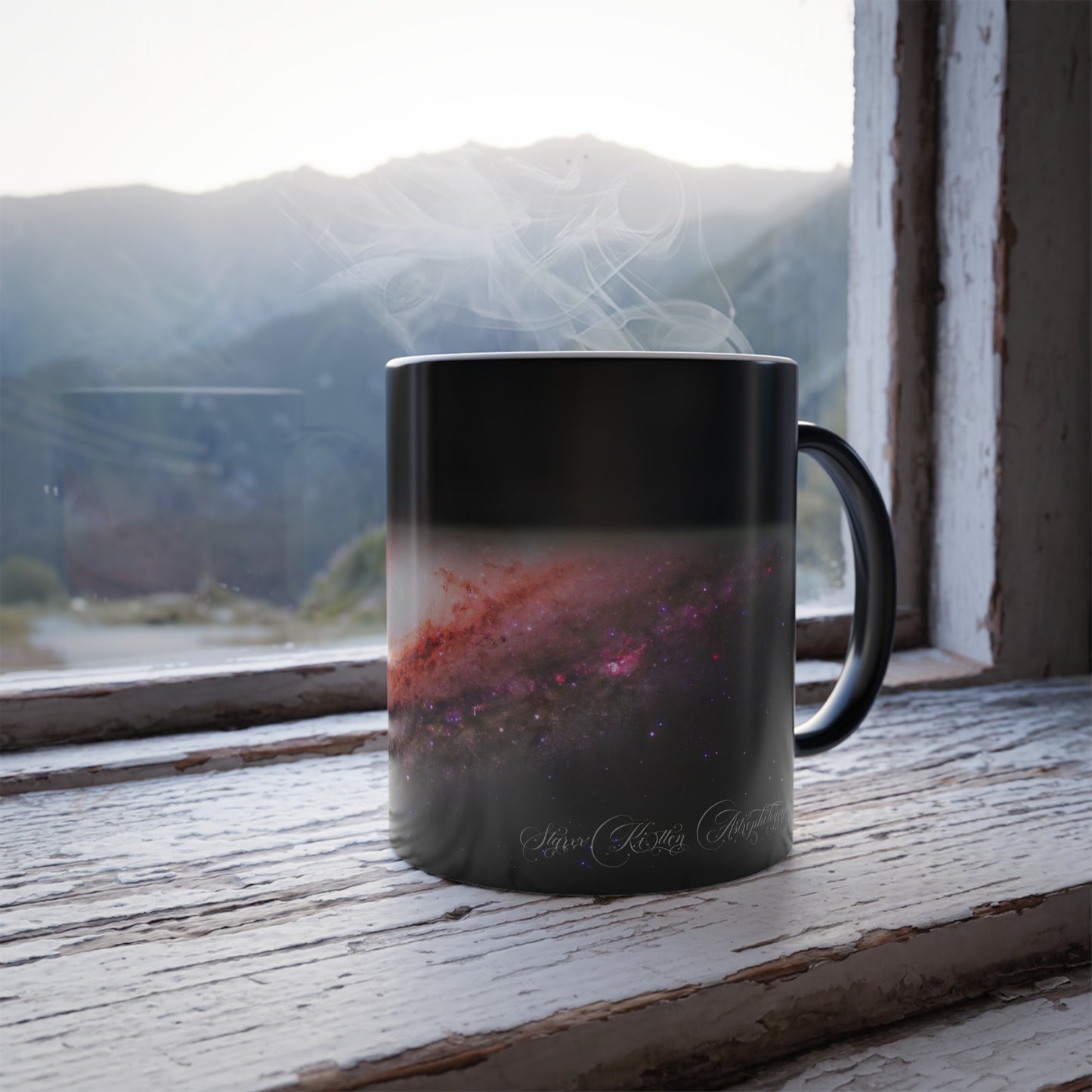 Starxxkitten Collection - Andromeda Galaxy - Color Morphing Mug, 11oz