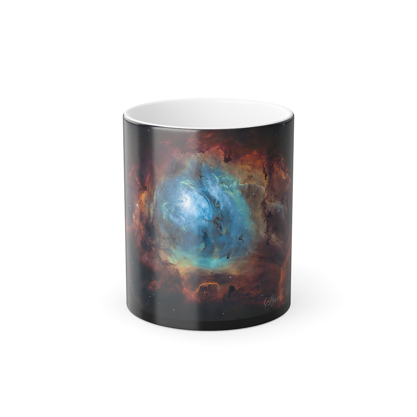 Starxxkitten Collection - Lagoon Nebula - Color Morphing Mug