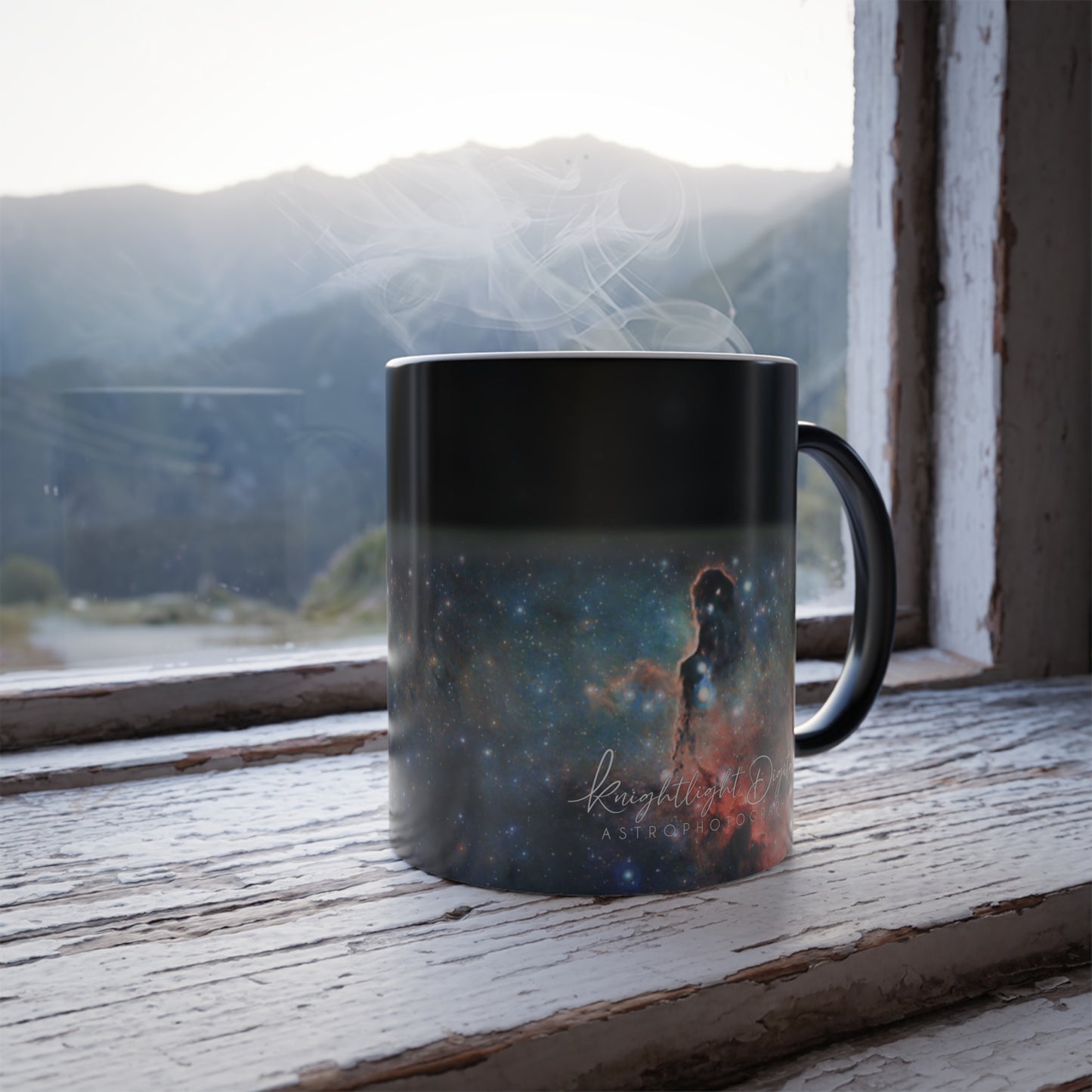 Knightlight Digital Collection #4 - Elephant Trunk Nebula - Color Morphing Mug