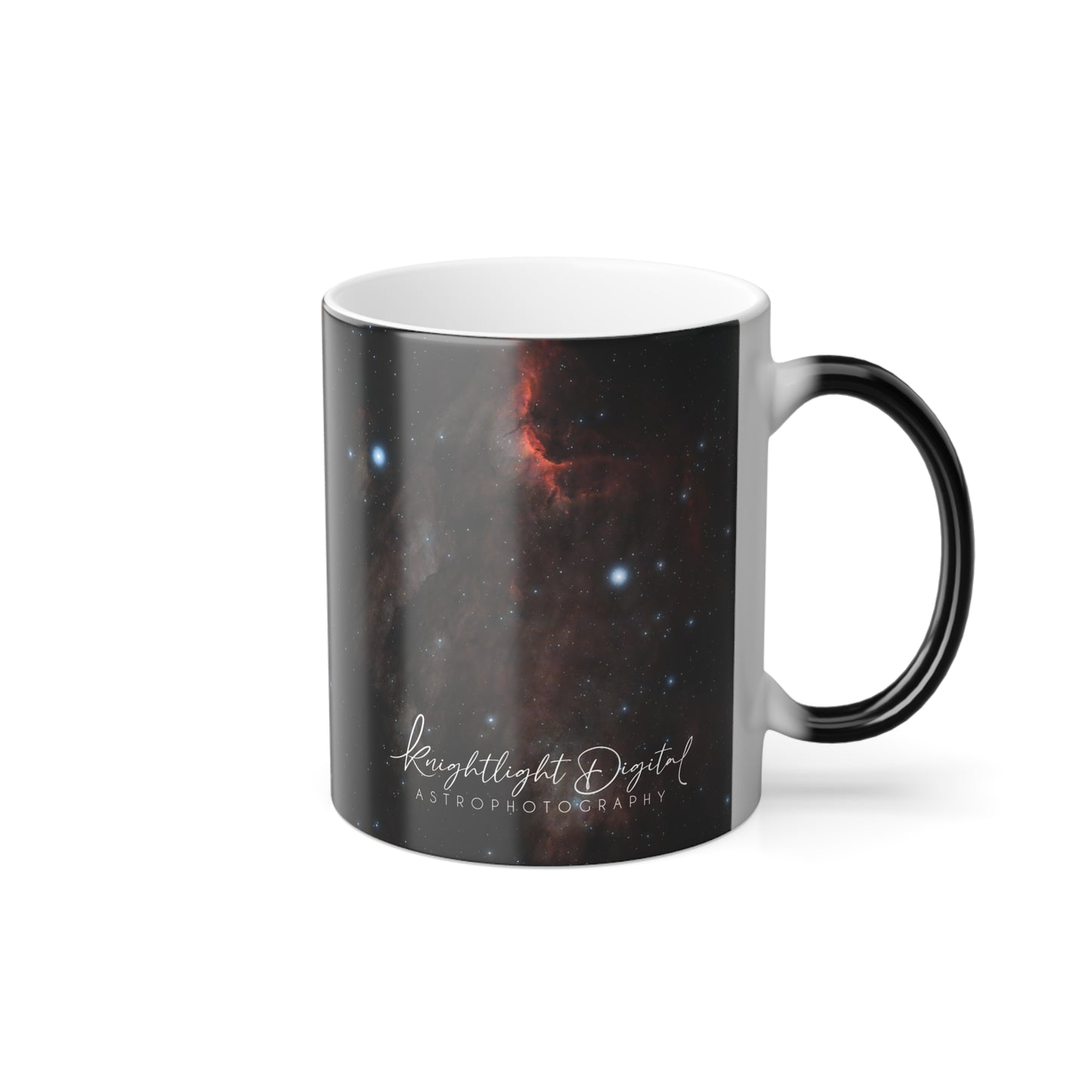 09 - Knightlight Digital Collection #6 - North American-Pelican Nebula - Color Morphing Mug