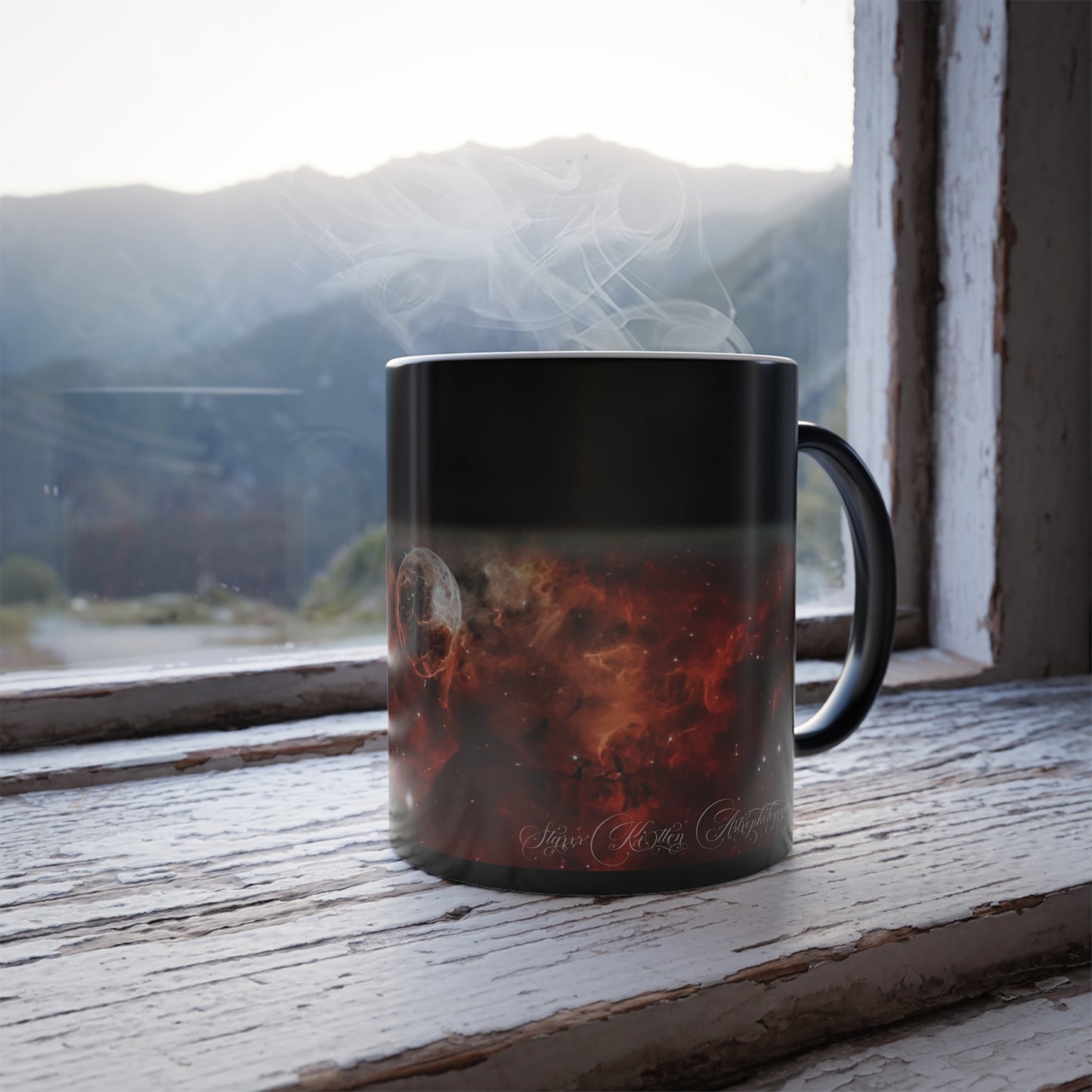 Starxxkitten Collection - Bubble Nebula - Color Morphing Mug