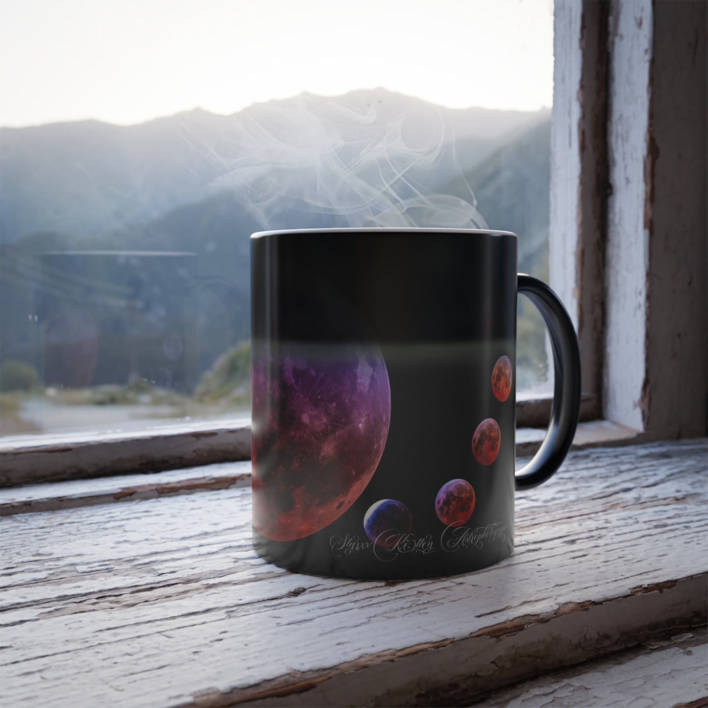 Starxxkitten Collection - Total Lunar Eclipse - Color Morphing Mug