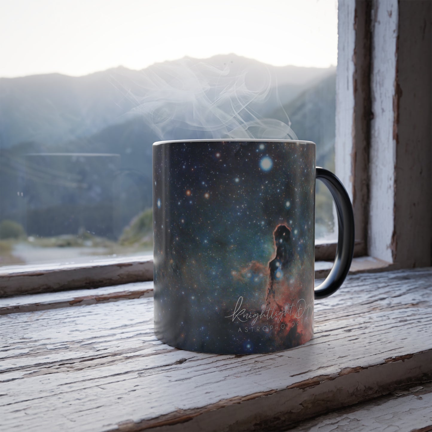 Knightlight Digital Collection #4 - Elephant Trunk Nebula - Color Morphing Mug