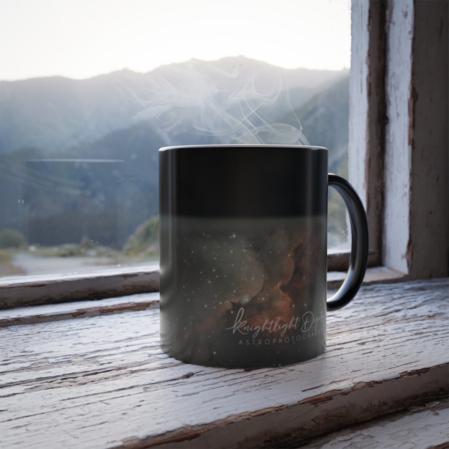 Knightlight Digital Collection #1 - The Wizard Nebula - Color Morphing Mug
