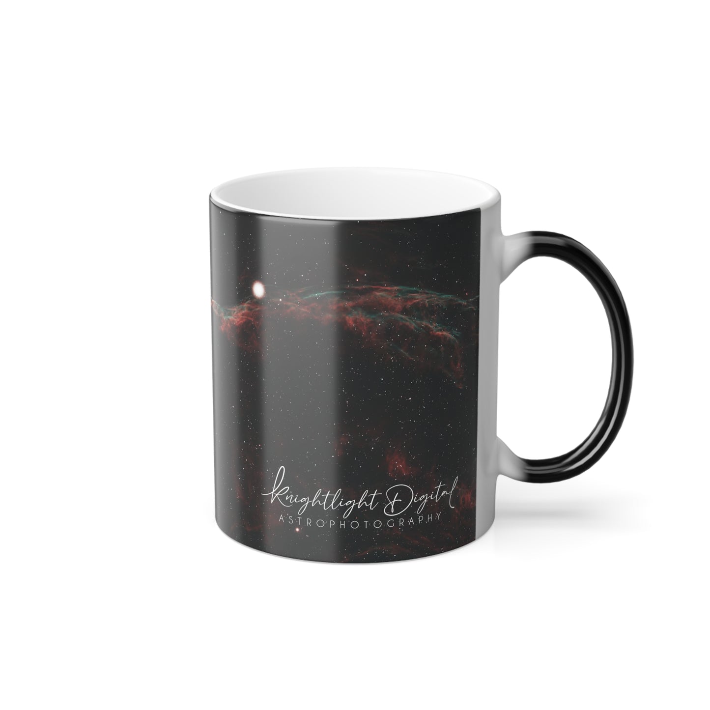 Knightlight Digital Collection #5 - The Witch's Broom Nebula - Color Morphing Mug