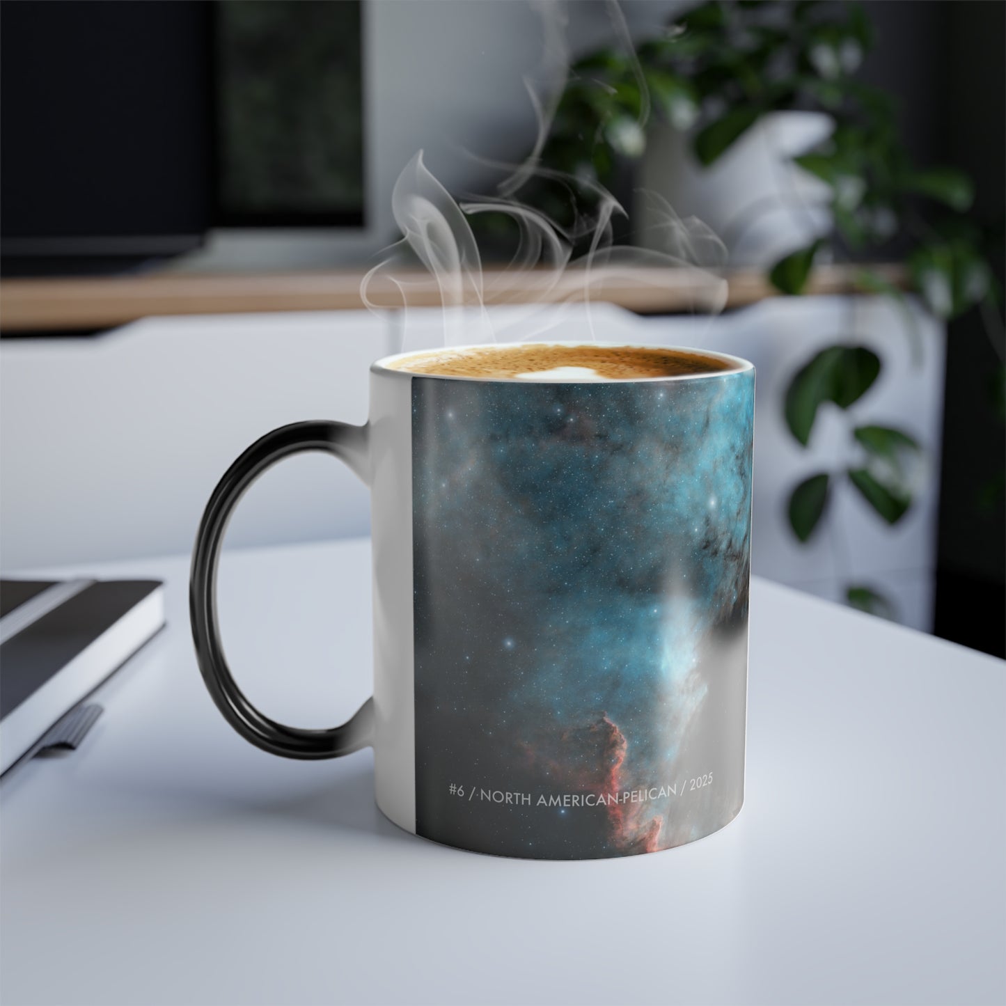 09 - Knightlight Digital Collection #6 - North American-Pelican Nebula - Color Morphing Mug