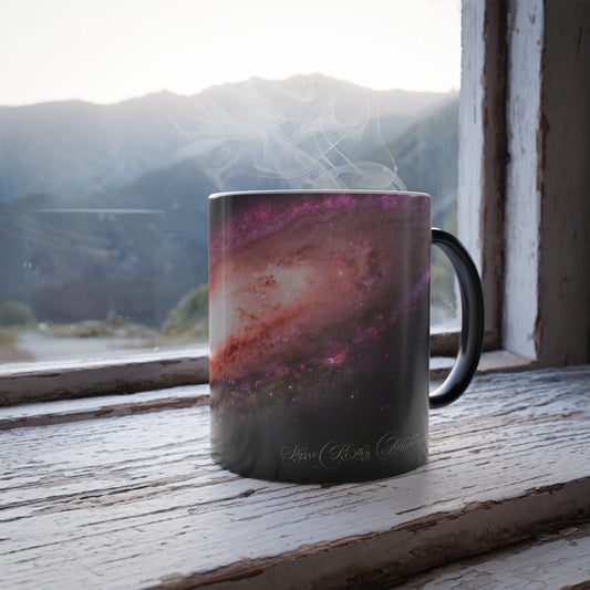 Starxxkitten Collection - Andromeda Galaxy - Color Morphing Mug, 11oz